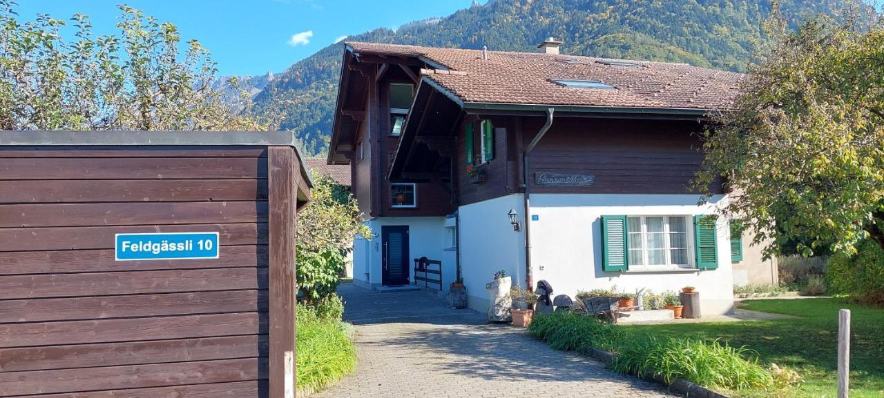 Chalet Sunnmaetteli Wilderswil Exterior foto